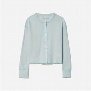 Everlane Light Blue Cardigan